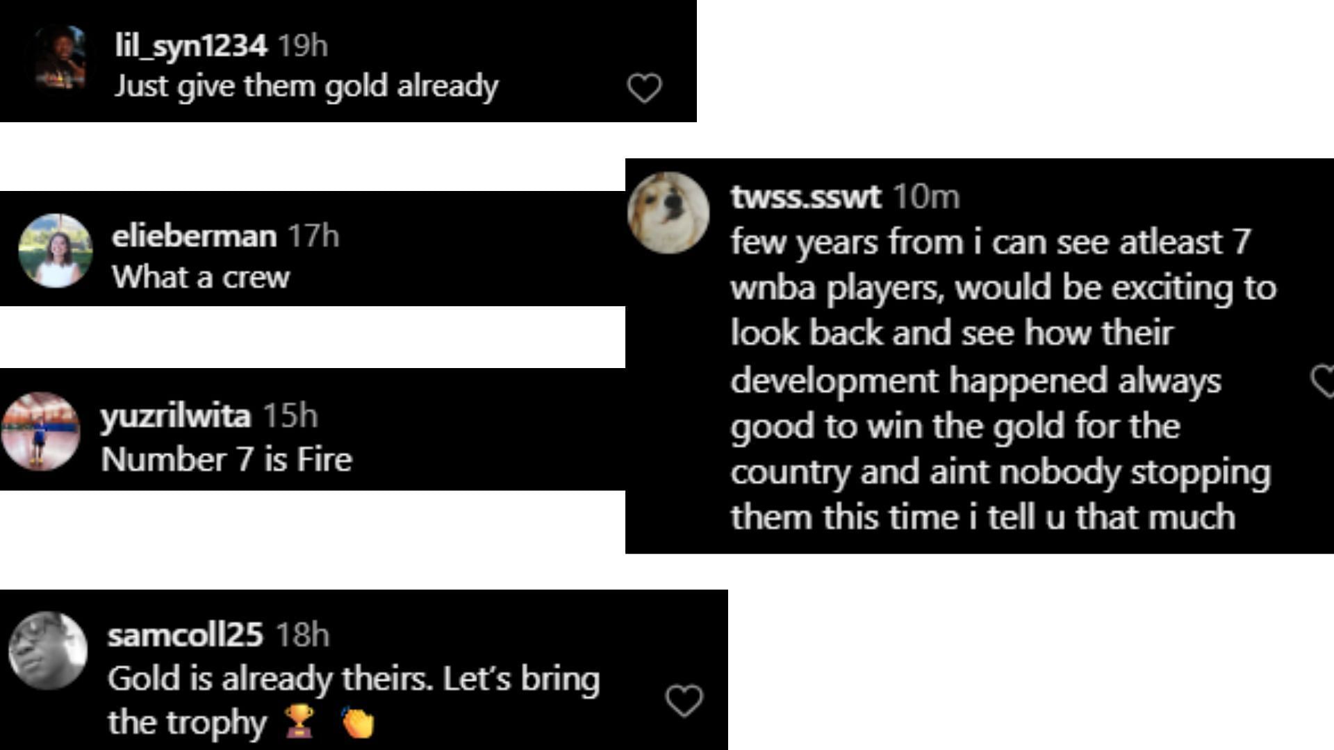 Hoops fans react as the 2025 USA Women’s U16 National Team gets announced ft. Tatianna Griffin, Jordyn Haywood (Image via Instagram @usabasketball)